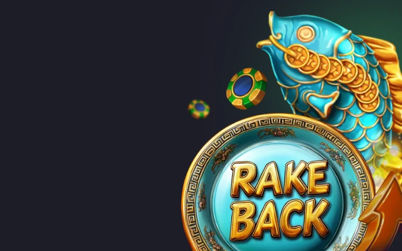 Get a Rakeback bonus on the KatanaSpin website.
