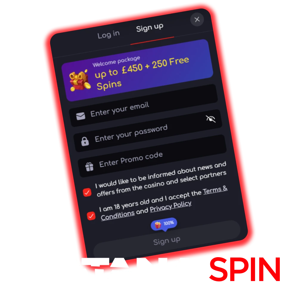 Register at KatanaSpin and enjoy playing and betting.