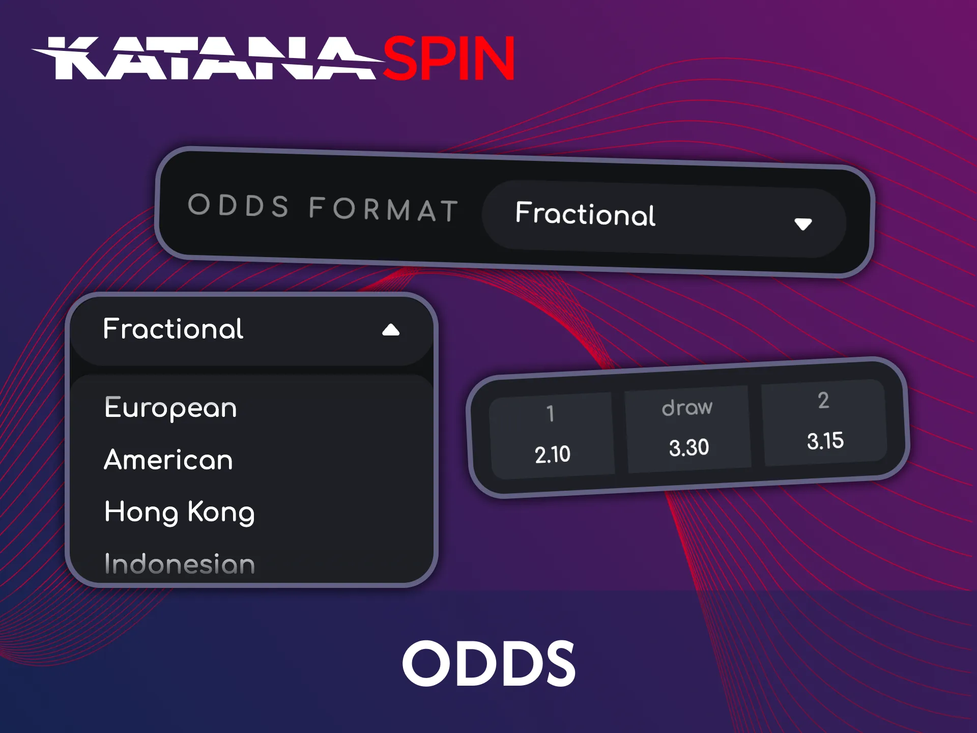Katanaspin offers competitive football odds to meet your expectations.