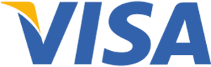 Visa logo.
